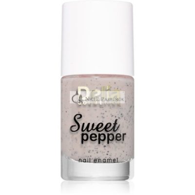 Delia Cosmetics Édes Paprika Fekete Részecskék körömlakk - 02 Barack, 11 ml