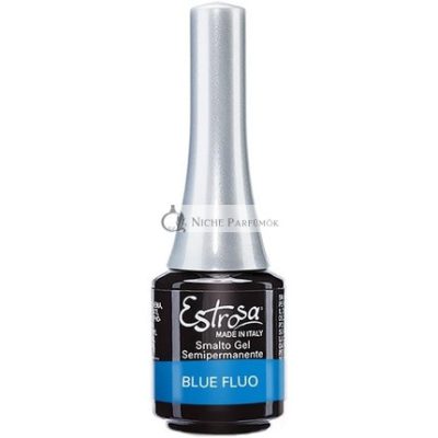 ESTROSA Gél Körömlakk Fél-Átlátszó Kék 7821 Blue Fluo, 7ml