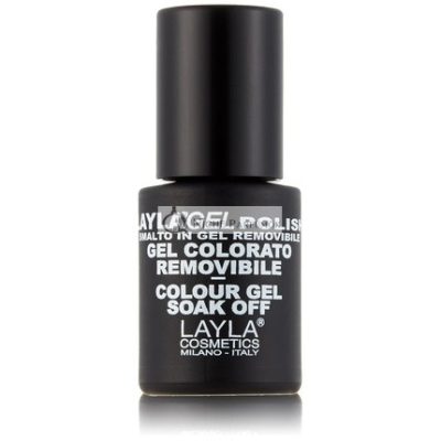 Layla Cosmetics Laylagel Lakk Szín Arany Csillám, 10 ml