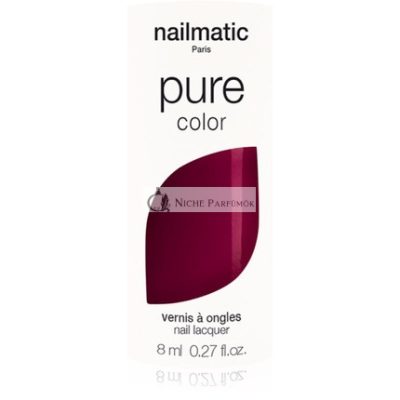 Nailmatic Pure Color Körömlakk FAYE-Bordeaux Piros 8 ml