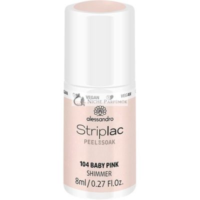 Alessandro Baby Pink Körömlakk, 15ml