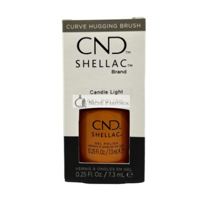 CND Shellac Színű Lakk Gyertya Fény 7,3 ml