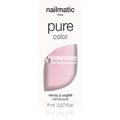 Nailmatic Pure Color Körömlakk - Anna-Rose Átlátszó / Áttetsző Rózsaszín, 8 ml