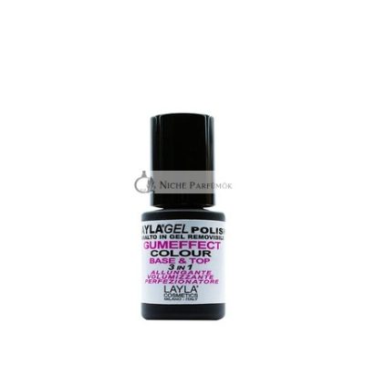Layla Gum Effect Gél Lakk Szín No.23 Meringue 10.00ml