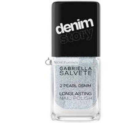 Gabriella Salvete Denim Story Hosszan Tartó Körömlakk 11ml - Szín: 04 Jeanious