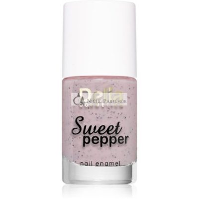 Delia Cosmetics Sweet Pepper Black Particles körömlakk - Szín: 03 Capri, 11 ML