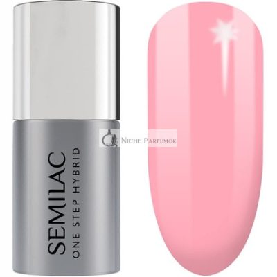 S630 Semilac One Step Hybrid Körömlakk 3in1 Francia Rózsaszín, 5ml
