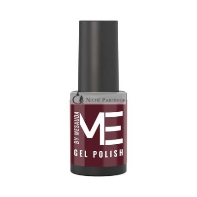 Me by Mesauda Félpermanens Körömlakk 270 Rouge Noir - Fényes Finish - Gél Körömlakk - Könnyen Használható Formula - Vegán és Állatkísérlet Mentes 4.5ml