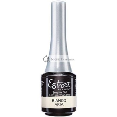 Estrosa Félállandó Körömlakk Fehér Air Gel, 7ml
