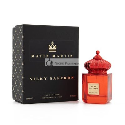 Silky Saffron Eau de Parfum Nőknek és Férfiaknak, Intenzív és Hosszan Tartó Illat, 100ml