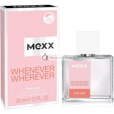 Mexx Wherever Woman Eau de Toilette, 30ml
