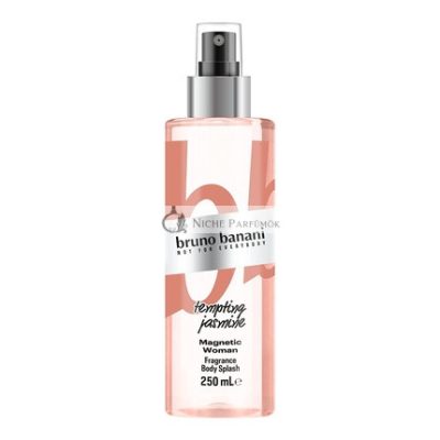 bruno banani Magnetic Woman Testvíz Amber Gourmand Női Parfüm 250ml