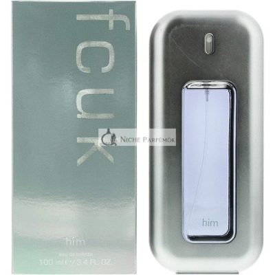 FCUK Him Eau De Toilette Férfiaknak, 100 ml