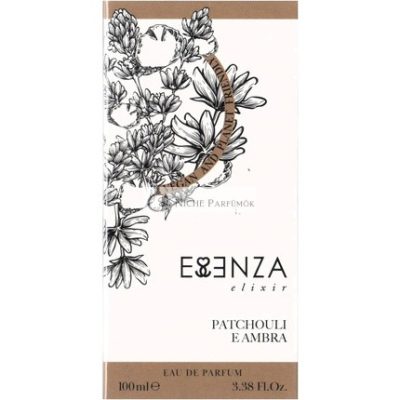 Essenza Elixir Patchouli és Amber Eau de Parfum, 100 ml