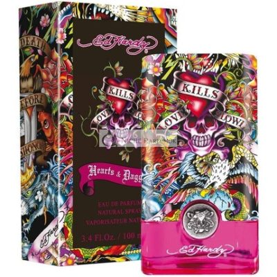 Christian Audigier Ed Hardy Hearts Daggers For Women, 100 ml