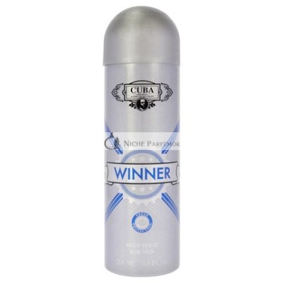 Cuba Winner Férfiaknak Testpermet, 198g
