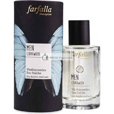 Farfalla Férfi Cédrus Parfüm Citrus Jegyekkel, 100 ml