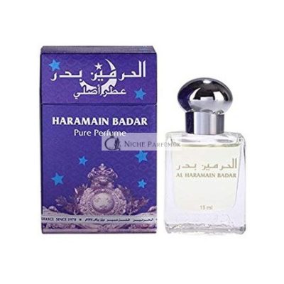 Badar Al Haramain Parfüm Olaj Attar Itr Orientális Édes Gyümölcsös Rózsás Vanília, 15ml