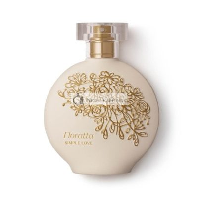 O Boticário Floratta Simple Love Eau de Toilette Nőknek, Hosszan Tartó Virágos Illat, 75 ml
