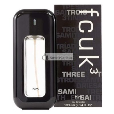 FCUK 3 by French Connection EDT Spray, 100 ml