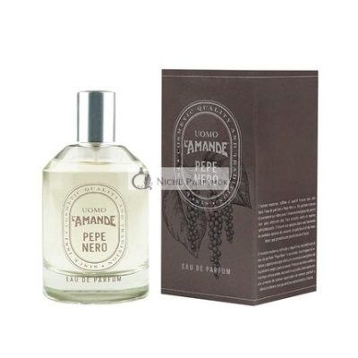 L'AMANDE Friss és Fűszeres Férfi Illat Fekete Bors, Fehér Pézsma, Pacsuli és Rozmaring Jegyekkel Eau de Parfum