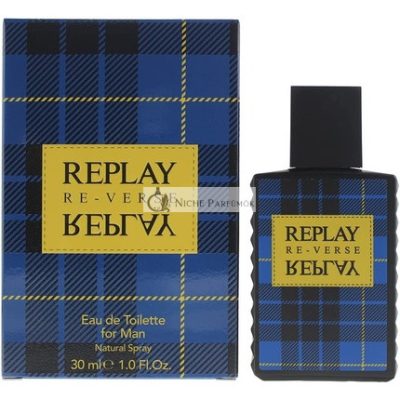 Replay Signature Reverse Férfi Eau De Toilette, 30ml
