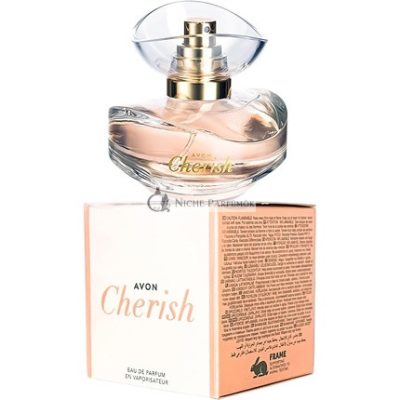 Avon Cherish 50ml Eau de Parfum, dobozban és lezárva
