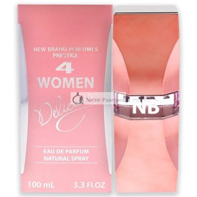 New Brand Perfumes 4 Women Delicioud Edp Spray, 100ml