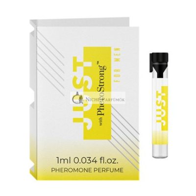 JUST Parfüm Feromonokkal Férfiaknak a Szexuális Vágy Felébresztésére, 1ml