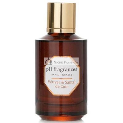 Ph Fragrances Vetiver & Sandalwood Leather Eau De Parfum Spray, 100ml