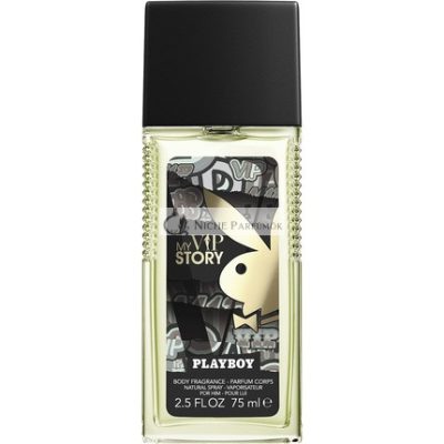 Playboy My VIP Story Természetes Testillat Spray