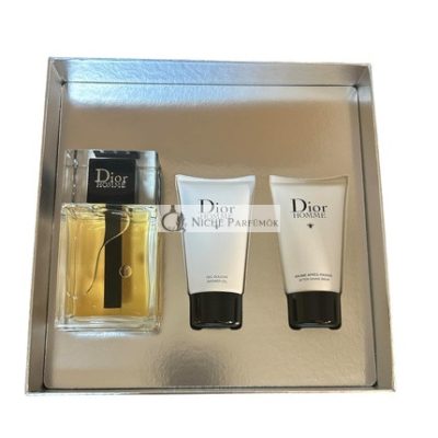 Dior Homme EDT 100ml Tusfürdő 50ml Borotválkozás utáni balzsam