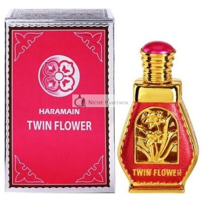 Twin Flower Alkoholmentes Arab Parfüm Olaj Férfiaknak és Nőknek – Al Haramain