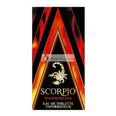 Scorpio Inferno Eau de Toilette férfiaknak, 75 ml
