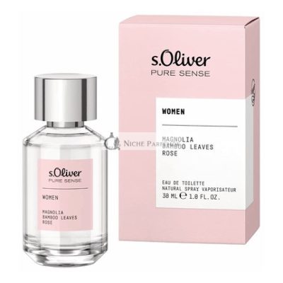 S.Oliver Pure Sense Nők | Eau De Toilette - Tiszta és Átlátszó Illat, 50 ml