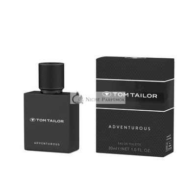 Tom Tailor Adventurous for Him EdT, 30ml - Fás és izgalmas férfi illat bergamottal, levendulával és vaníliával - Hétköznapi és egyedi