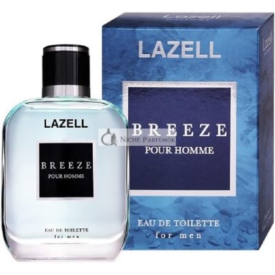 Breeze Pour Homme By Lazell EDT, 100ml, ajándék 5ml utazó parfüm atomizálóval