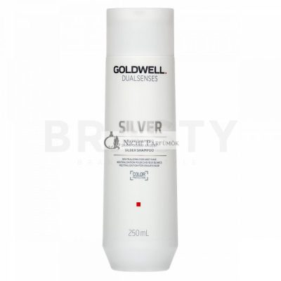 Goldwell Dualsenses Silver Shampoo sampon platinaszőke és ősz hajra 250 ml