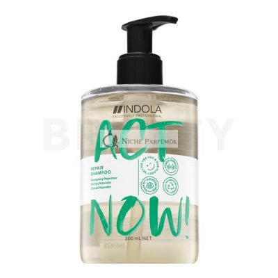 Indola Act Now! Repair Shampoo tápláló sampon sérült hajra 300 ml