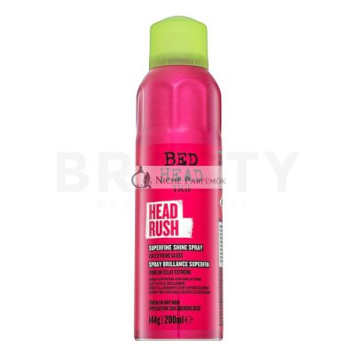 Tigi Bed Head Head Rush Superfine Shine Spray hajformázó spray fényes ragyogásért 200 ml