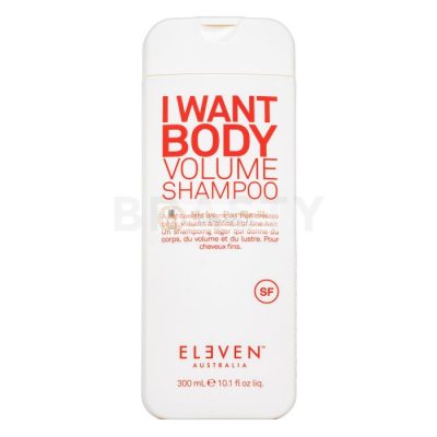 Eleven Australia I Want Body Volume Shampoo erősítő sampon vékony szálú volumen nélküli hajra 300 ml
