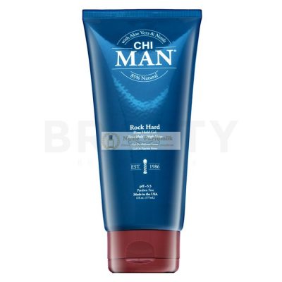 CHI Man Rock Hard Firm Hold Gel hajzselé közepes fixálásért 177 ml