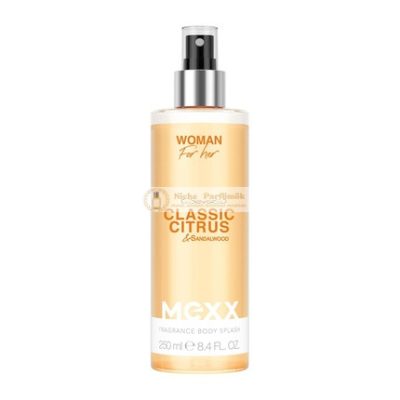 MEXX WOMAN Testőr, Virágos Friss Testpermet a Modern Optimista Nőknek, 250ml