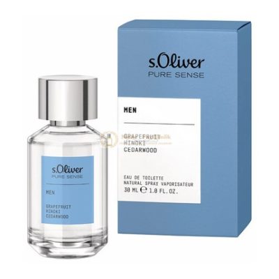 S.Oliver Pure Sense Férfi | Eau De Toilette - Purisztikus és Tiszta - Természetes