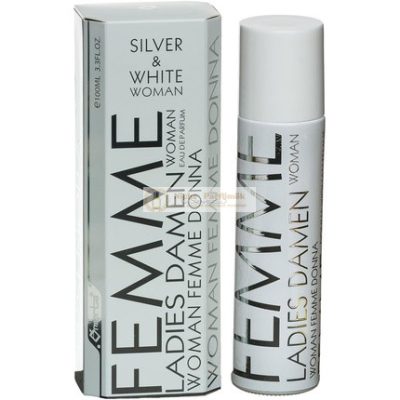Omerta Ezüst és Fehér Női Eau de Parfum, 100ml