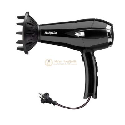BaByliss D374DE Cordkeeper 2000 Hajszárító, 2000 Watt, Ion Technológiával