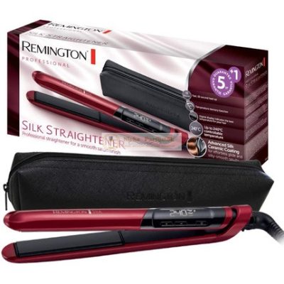 Remington Selyem Hajegyenesítő Dupla Rétegű Kerámia Bevonattal és LCD Kijelzővel 150-235°C - Egyes