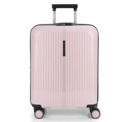 Brooklyn rózsaszín S Ryanair 55x40x20 bővíthető bőrönd, kabinbőrönd