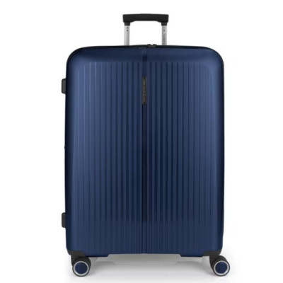 Brooklyn sötétkék S Ryanair 55x40x20 bővíthető bőrönd, kabinbőrönd