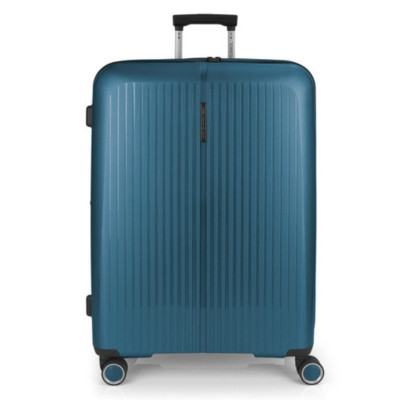 Brooklyn türkiz M feladott 20kg bővíthető bőrönd